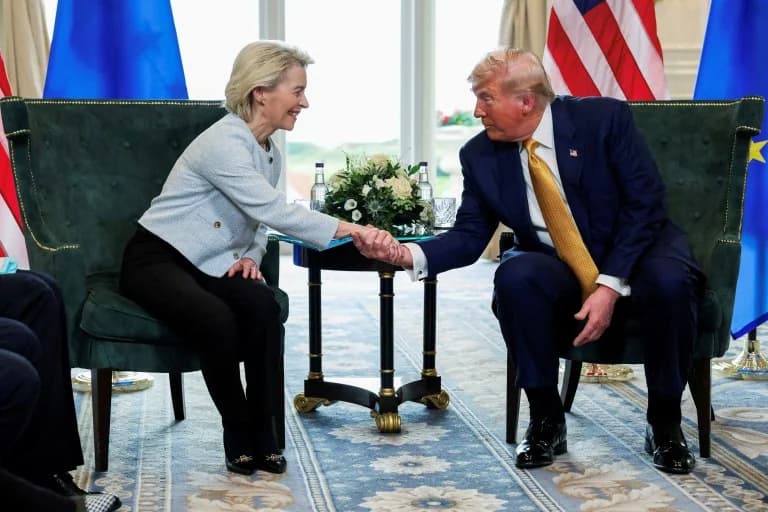 Von der Leyen: Plan "preciso" para tropas europeas en Ucrania con apoyo de EE.UU.