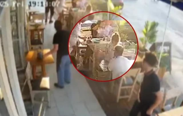 חאניה: עובד מסעדה מציל תיירת באמצעות תמרון היימליך