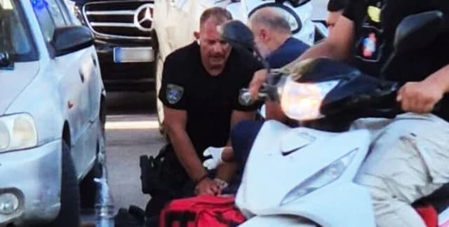Santorini: Polizist rettet älteren Mann mit HLW