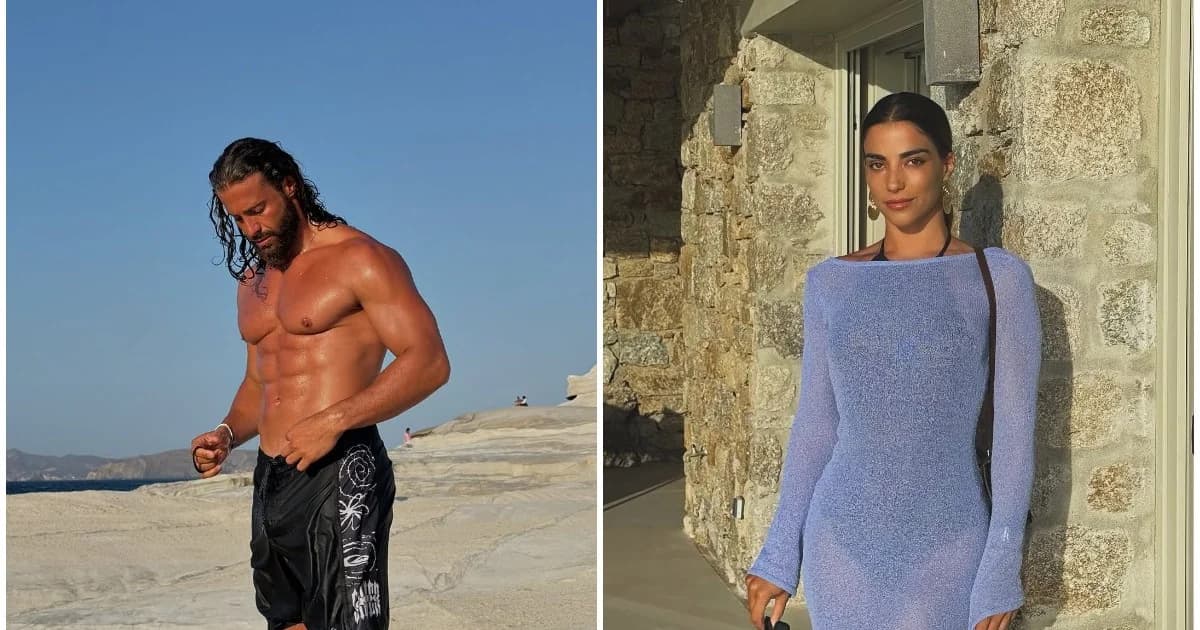 Konstantinos Vasalos und Danae Vartholomaiou: Geheimer Urlaub in Mykonos