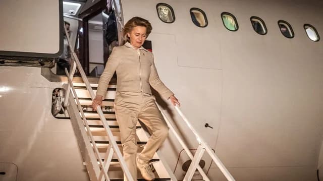 Bulgaria no investigará la interferencia GPS en el avión de von der Leyen