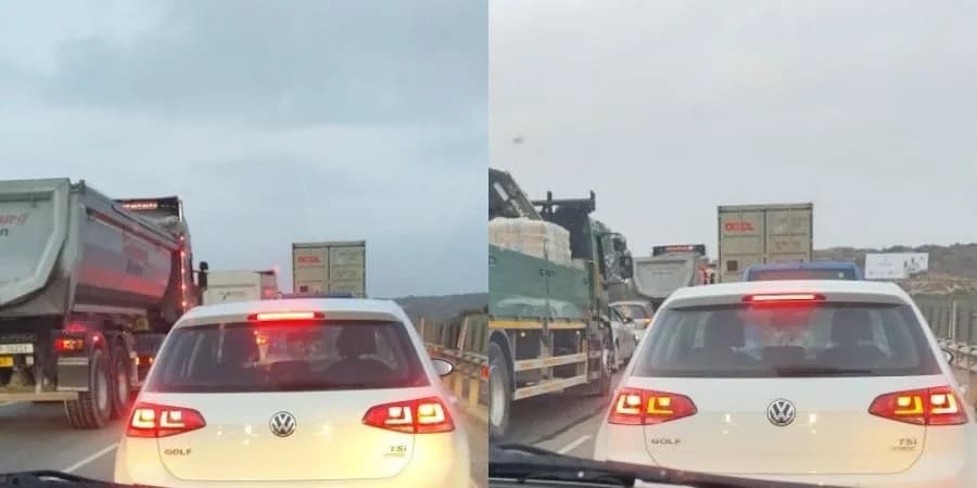 Accidente de tráfico en Skarinou: Tráfico denso hacia Limassol