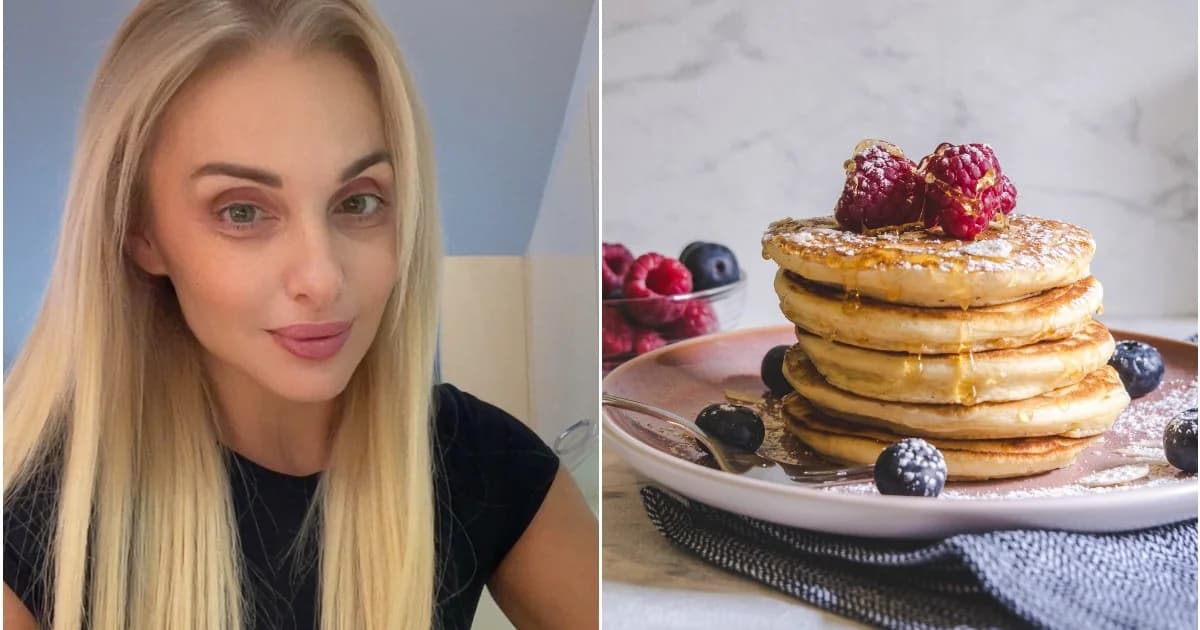 Schnelle, leckere und gesunde Pfannkuchen für die Schule