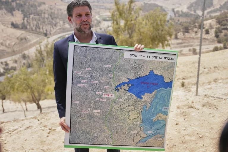 Israeli Finance Minister Plans West Bank Annexation Maps