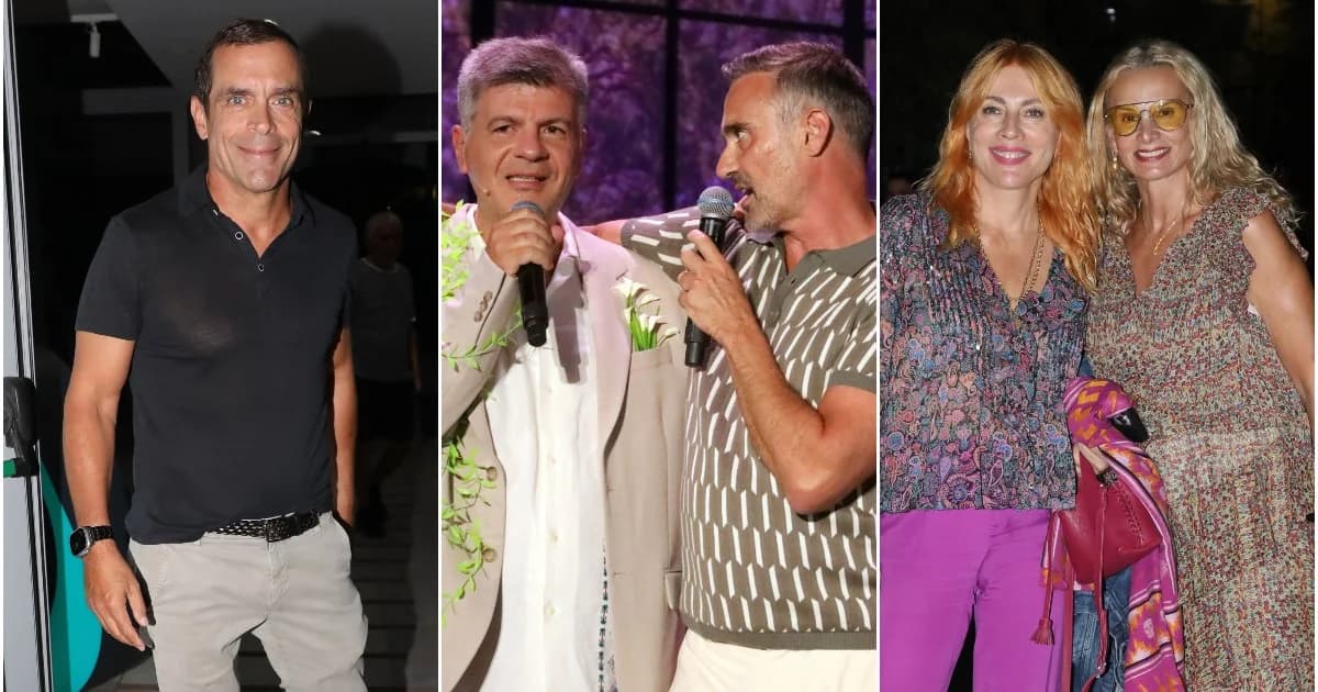 Giorgos Kapoutzidis en la Azotea de Foivos: Celebridades Asistentes
