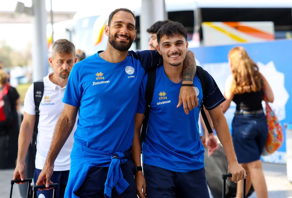 Cyprus National Team Departs for Austria – Photo Report