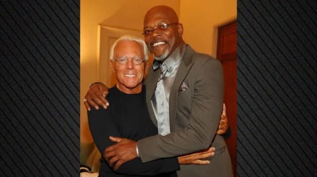 Samuel L. Jackson: 'Thank You, Giorgio Armani, for the Friendship'
