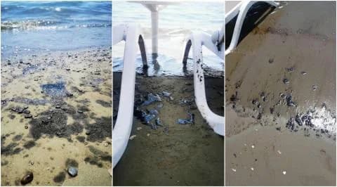 Detectada contaminación marina en Lárnaca – Limpieza en marcha en la playa de Oroklini