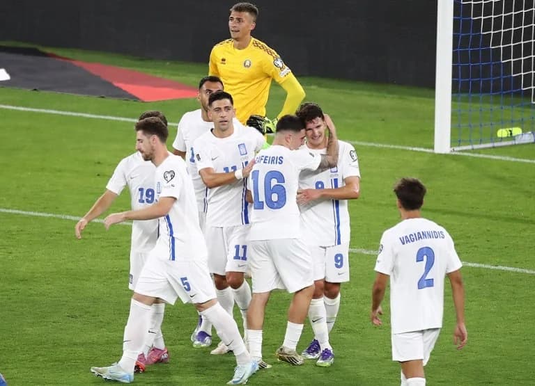 יוון - בלארוס 5-1: ניצחון מרשים במוקדמות המונדיאל