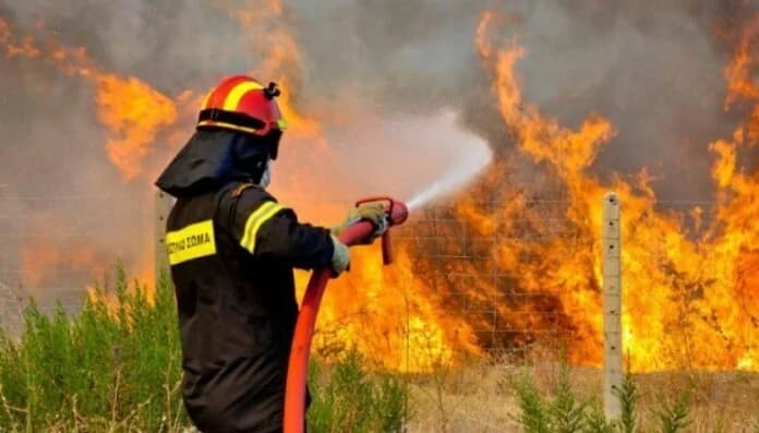 Pafos: Incendio Bajo Control – Participaron Cinco Aeronaves