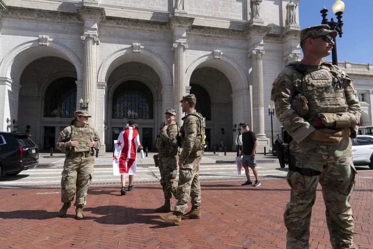 Washington D.C.: Protesta exige la retirada de la Guardia Nacional