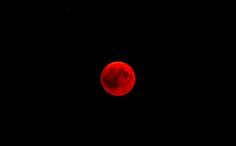 Totale Mondfinsternis: Heute Nacht wird sich der Mond rot färben