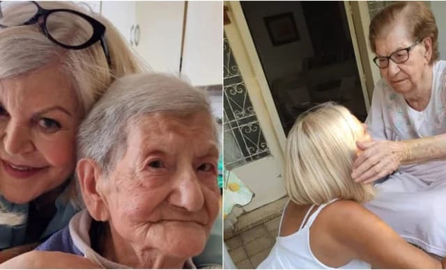 Roula Georgiadou: Sentida despedida a su madre Eleni