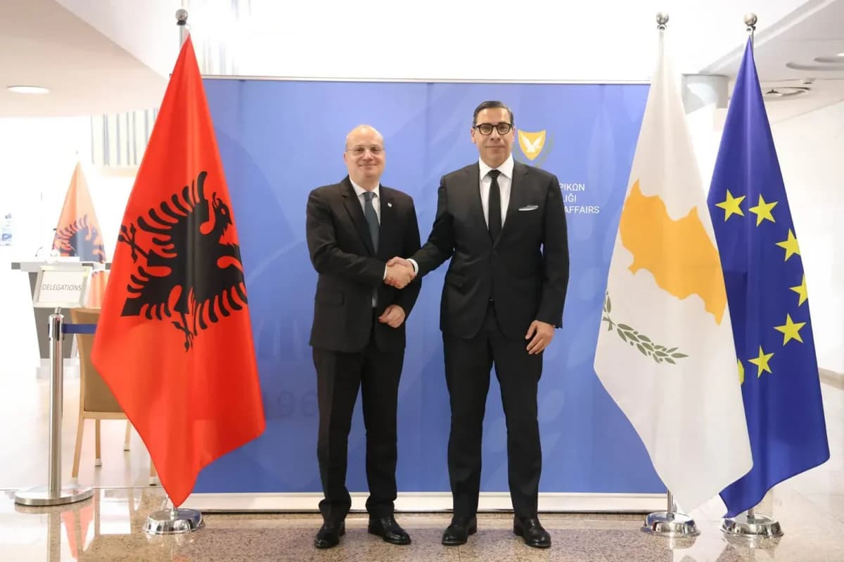 Κ. Κόμπος: Η Κύπρος στηρίζει την ενταξιακή προοπτική της Αλβανίας στην ΕΕ