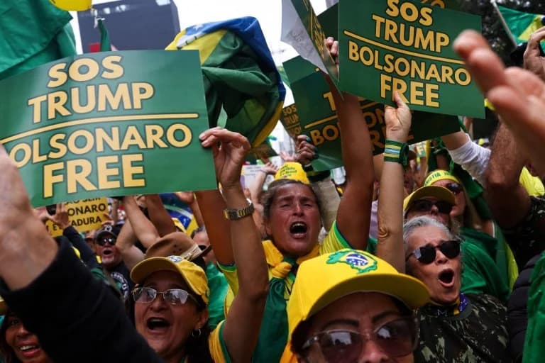 Brasilien: Bolsonaros Anhänger bitten Trump um Intervention