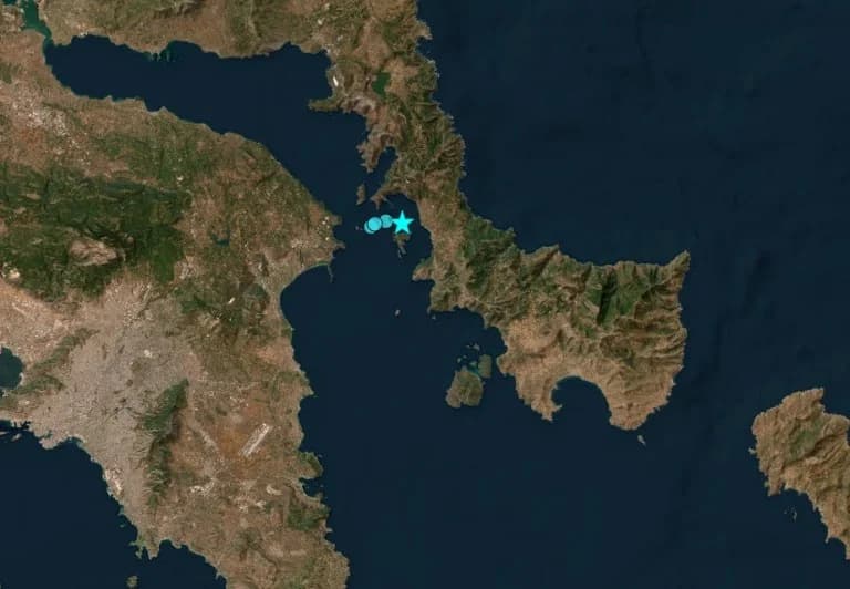 Starkes Erdbeben der Stärke 5,2 in Evia – Auch in Athen spürbar