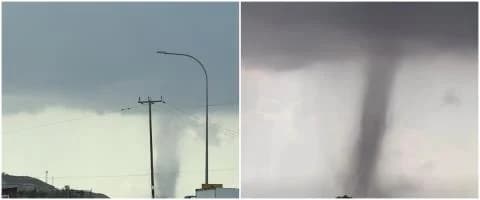Tornado in Nikosia: Schweres Wetter und Regenfall