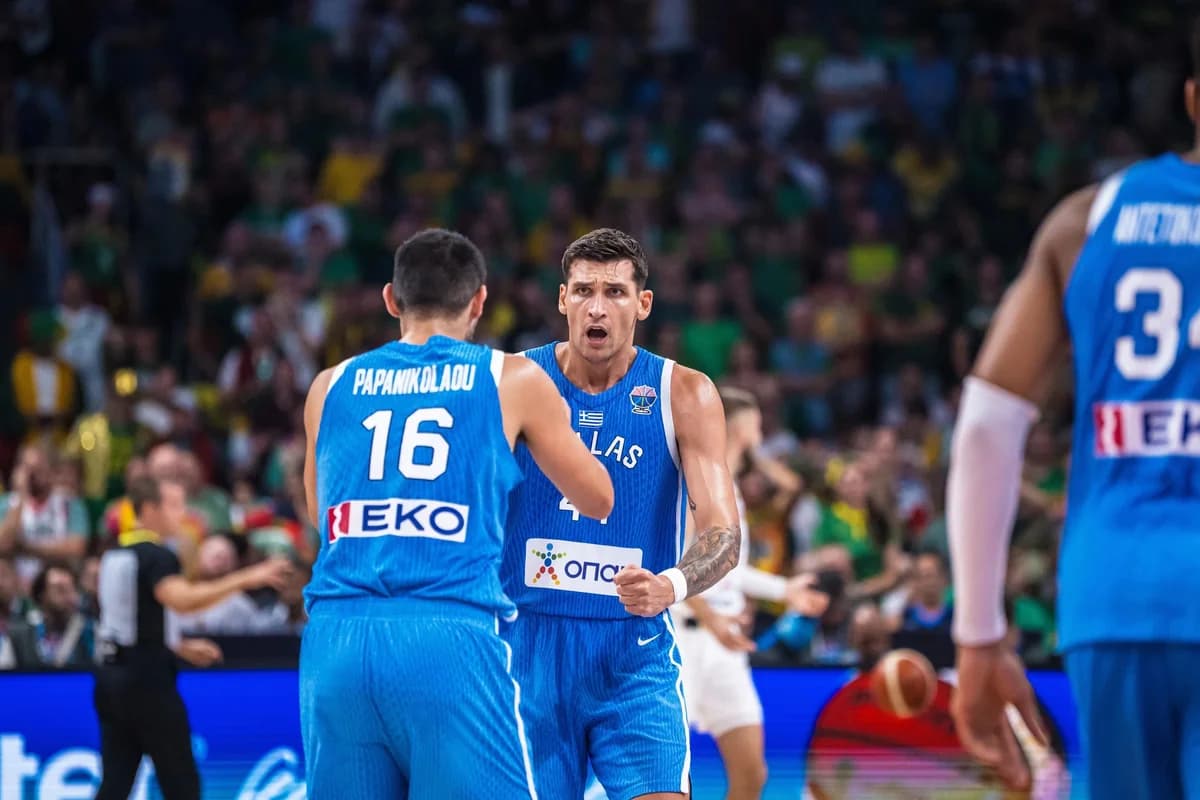 Grecia rompe la 'maldición' de cuartos de final en baloncesto