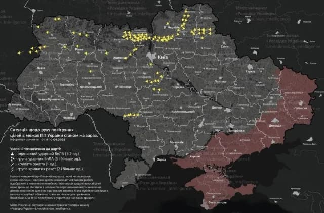 Ρωσικά drones: Επίθεση στην Ουκρανία, συναγερμός στην Πολωνία