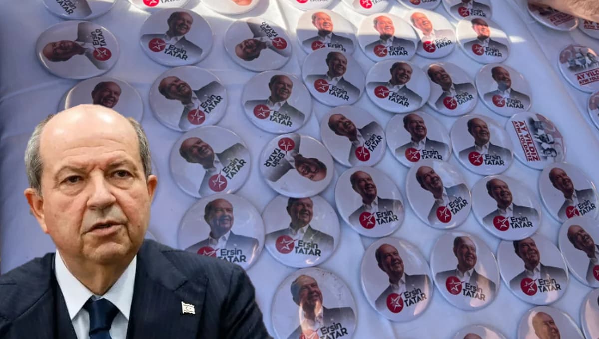 Tatar reparte insignias y gorras antes de las pseudo elecciones