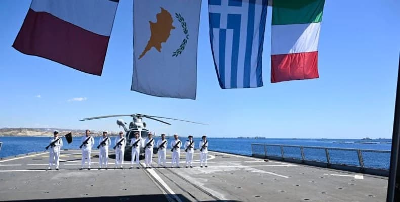 Vierseitige Marine-Luft-Übung "EUNOMIA" 2025 im östlichen Mittelmeer