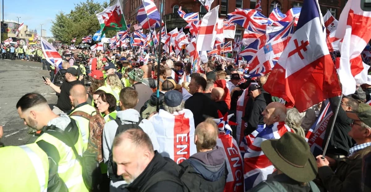Londres: Protestas Tras el Asesinato de Charlie Kirk – Fuerte Presencia Policial