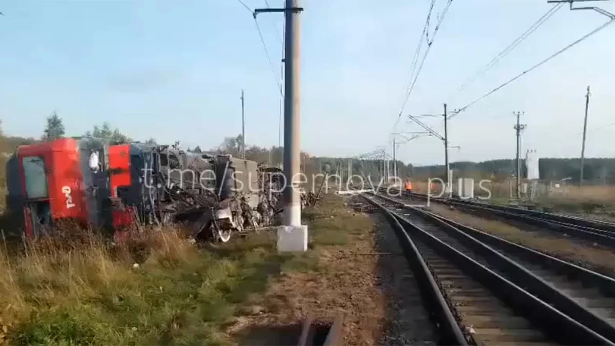 Ρωσία: Εκτροχιάστηκαν δύο τρένα – Ένας νεκρός μηχανοδηγός