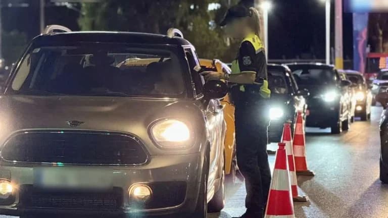 Attica: 14,000+ Traffic Police Checks for Traffic Law Violations
