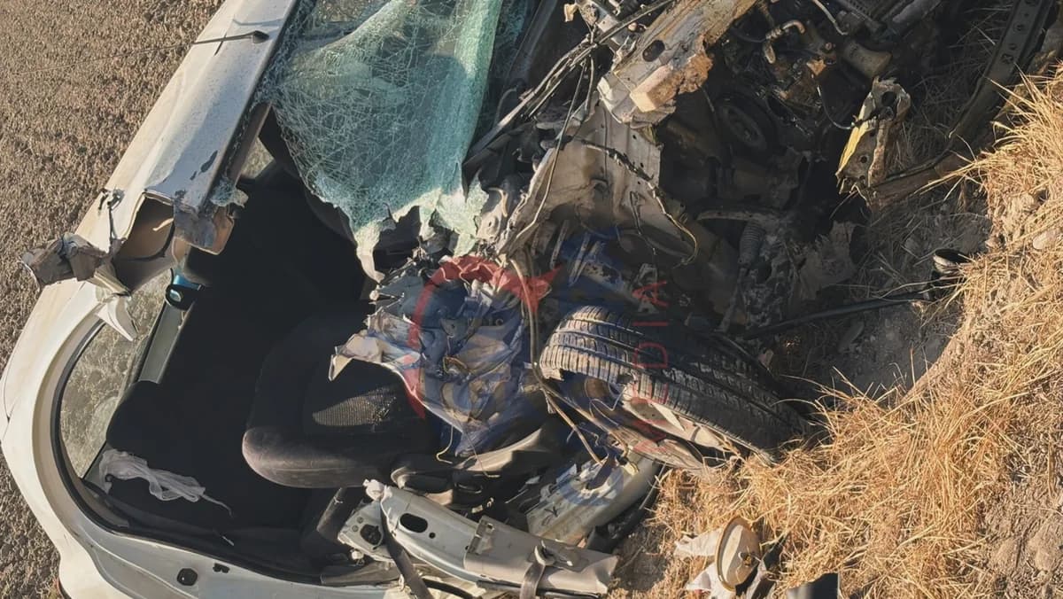 Смертельная автомобильная авария на оккупированных территориях после лобового столкновения