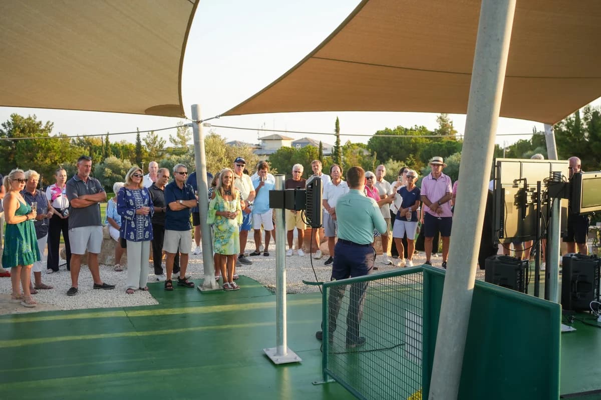 אתר הנופש אפרודיטה הילס משיק את מתחם TrackMan™ הראשון בקפריסין