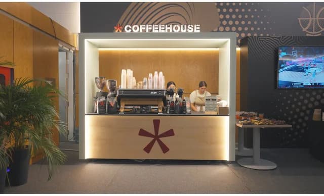 COFFEEHOUSE 在利马索尔 2025 年欧洲篮球锦标赛竞技场