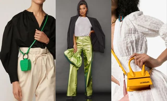 Tendencias en bolsos 2025: Mini, Oversize y Metálicos