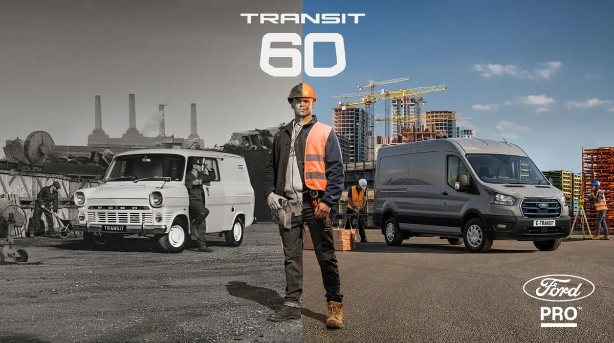 Ford Transit: 60 χρόνια επιχειρηματικής επιτυχίας στην Ευρώπη