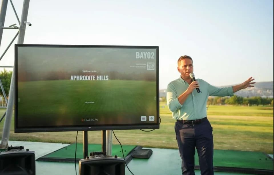 עידן חדש לגולף בקפריסין עם מתחם TrackMan™ של אתר הנופש אפרודיטה הילס