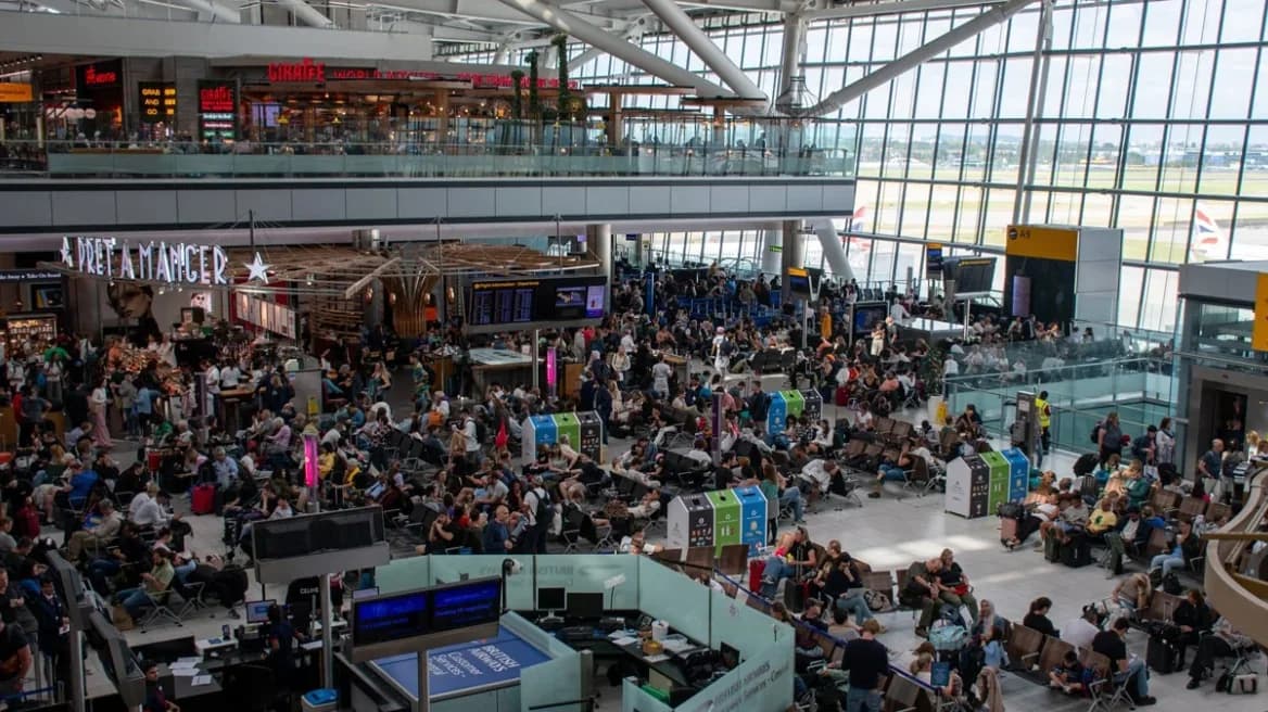 Ciberataque en aeropuertos: Caos en Heathrow, Bruselas, Berlín – Chipre no se ve afectado