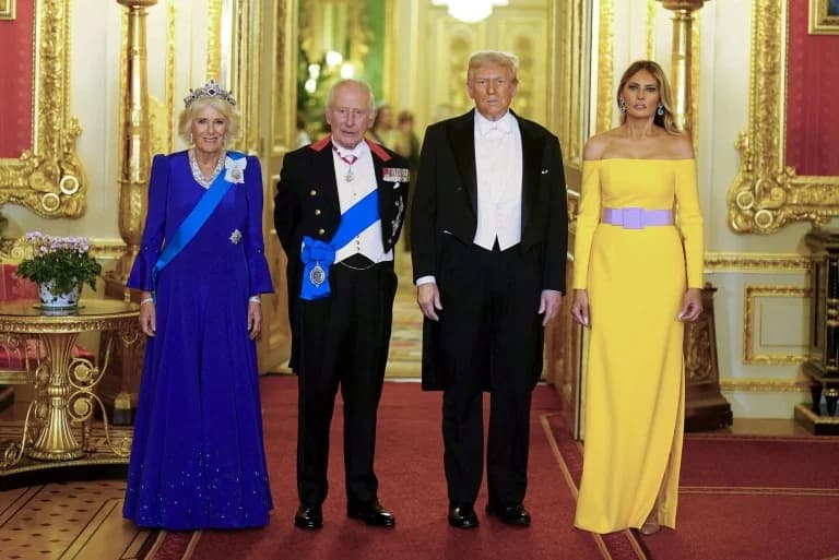 Melania Trump's Yellow Dress in London Sparks Social Media Reactions