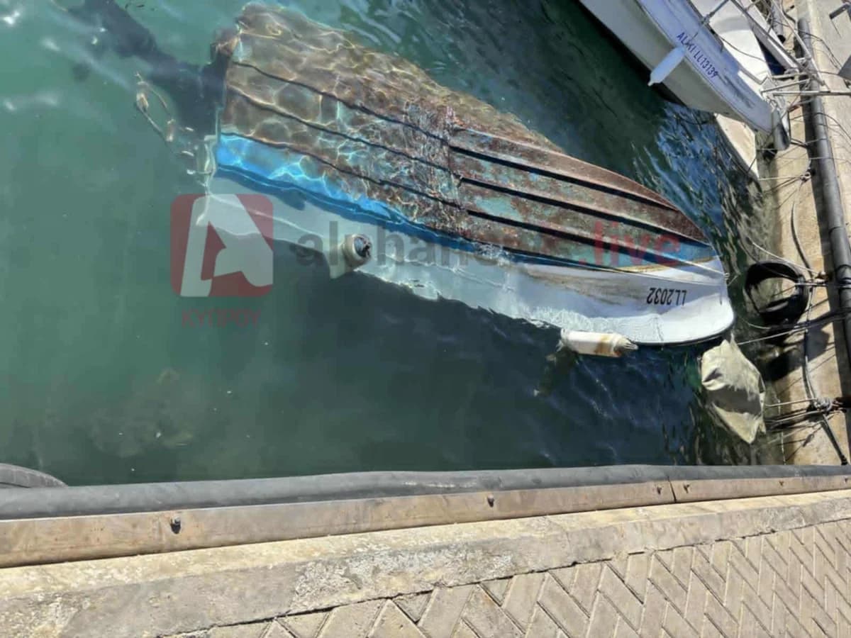 Πωμός: Βυθίστηκαν δύο βάρκες στο Αλιευτικό Καταφύγιο