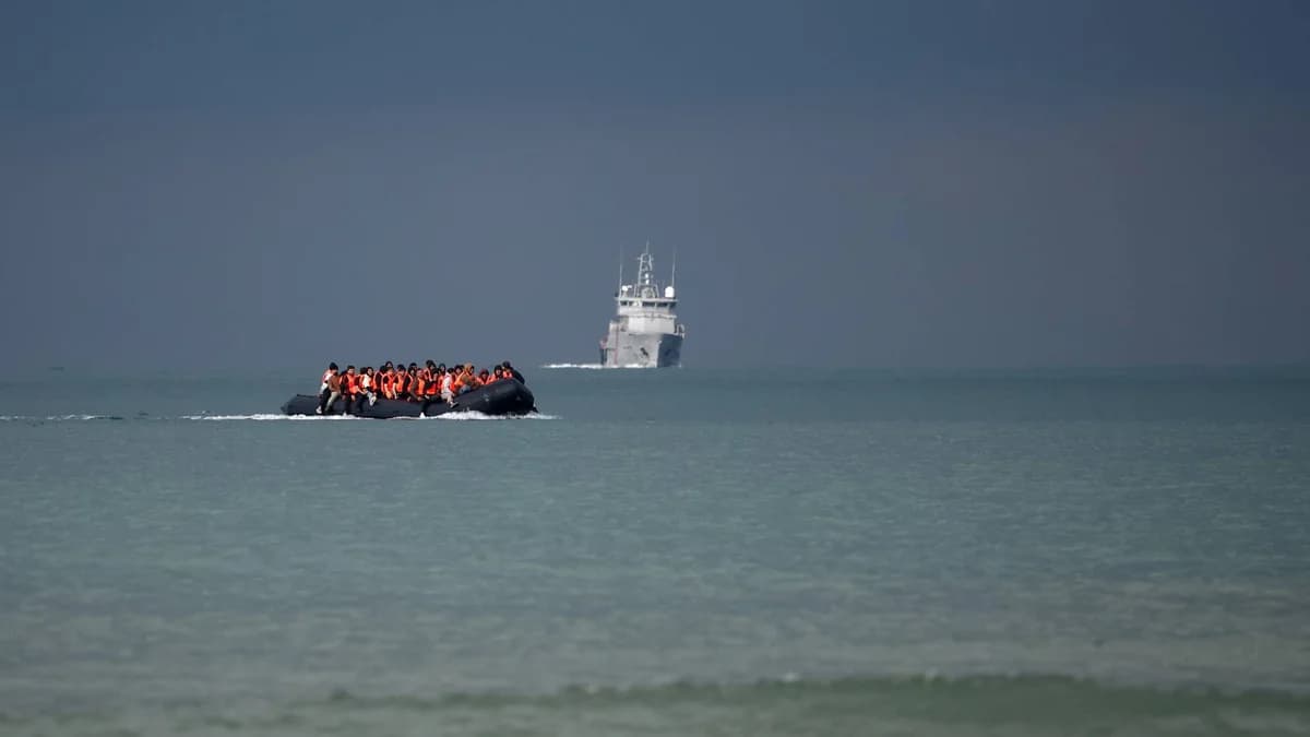 Über 1.000 Migranten erreichen Großbritannien auf dem Seeweg