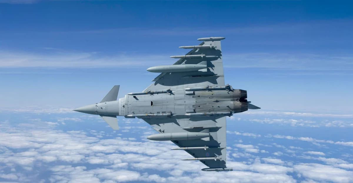 Eurofighter intercepta avión de reconocimiento ruso sobre el Báltico