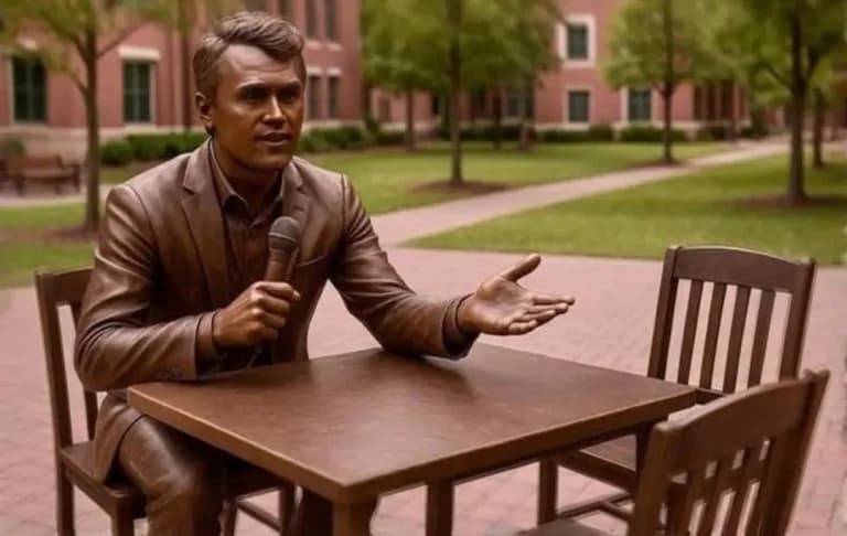 Universidad de Florida erigirá estatua de Charlie Kirk