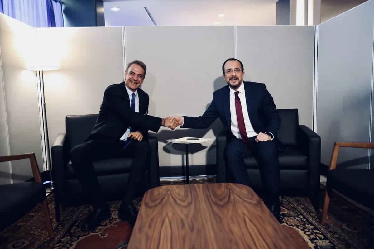 Treffen Christodoulides-Mitsotakis: Engagement für GSI