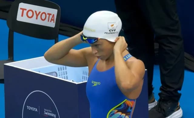 Campeonato Mundial de Para Natación: Medalla de plata para Pelendritou en 100 metros braza