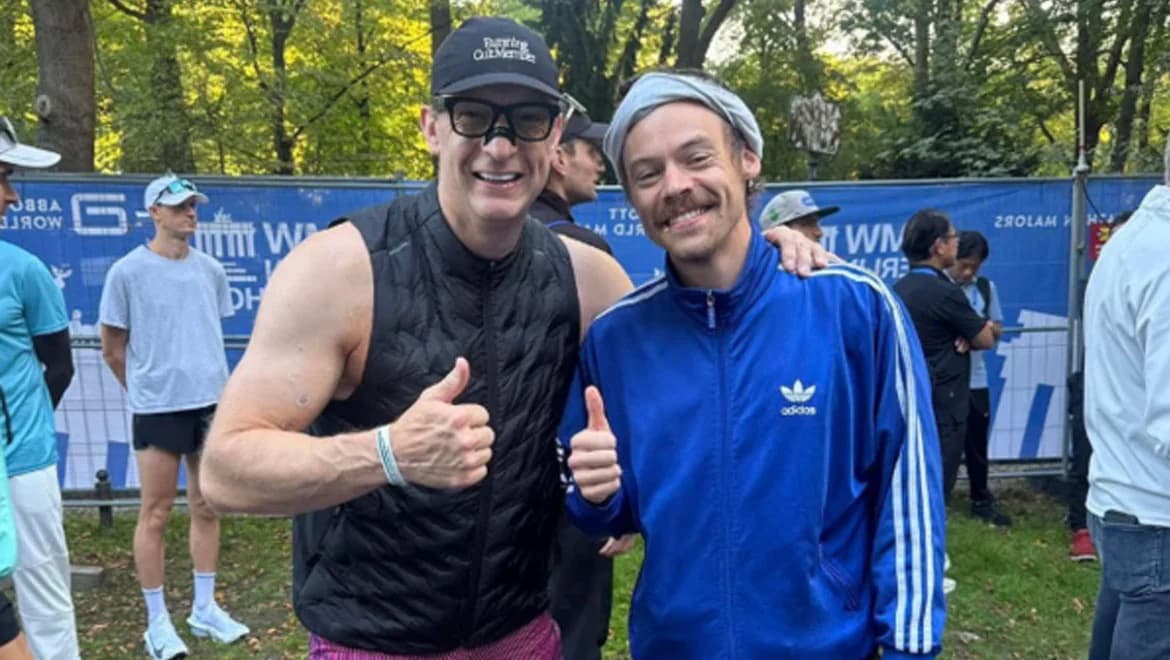 ¡Harry Styles corre el Maratón de Berlín en menos de 3 horas!