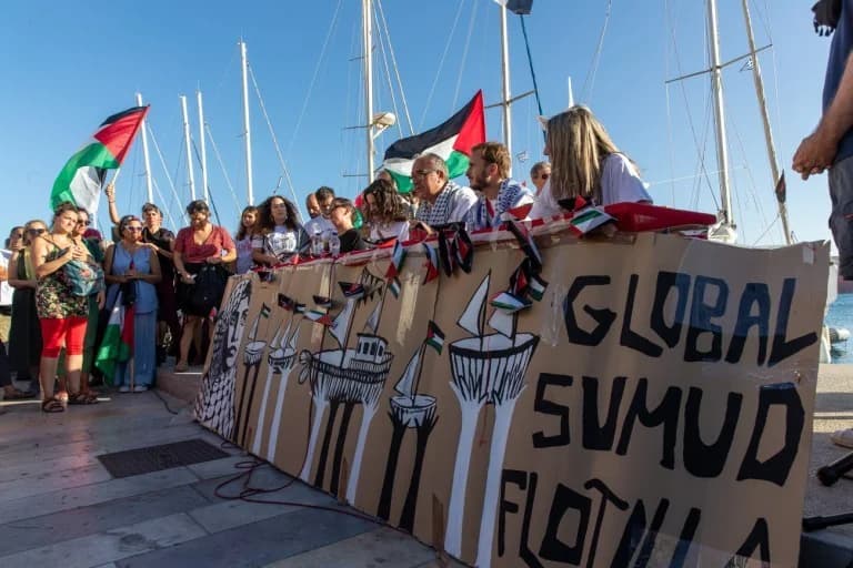 Global Sumud Flotilla segelt wieder: Italienischer Außenminister warnt vor Gefahr