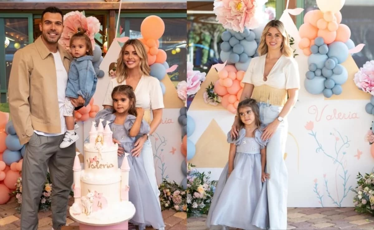 Kostas Sloukas y Maria Darsinou: Fiesta de cuento de hadas para el cumpleaños de su hija