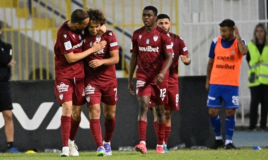 AEL Secures 1-1 Draw Against Atromitos Despite Red Card