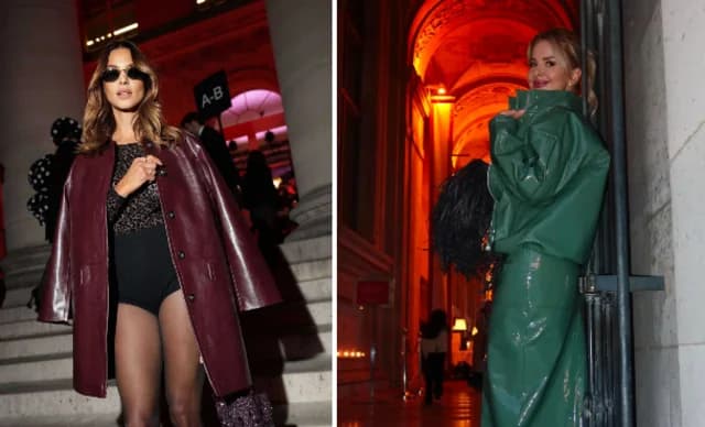 Vinyllederjacke: Das stilvolle Comeback auf der Pariser Fashion Week