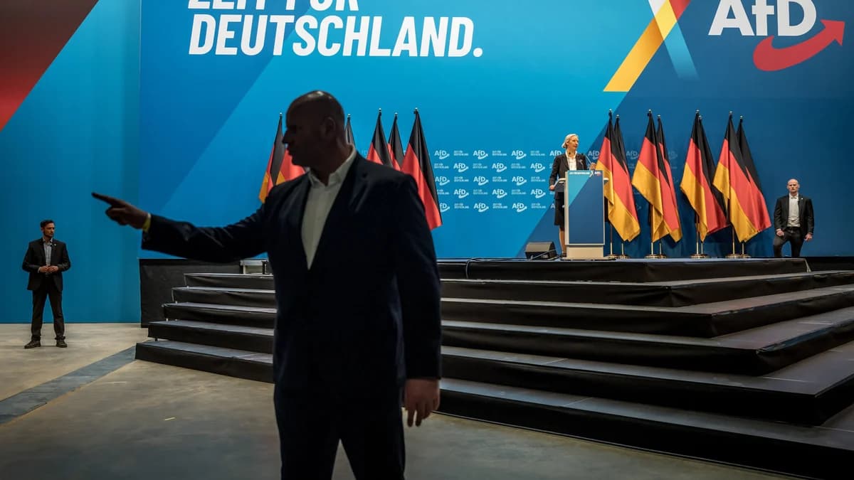 Alemania: AfD y CDU/CSU empatados en nueva encuesta