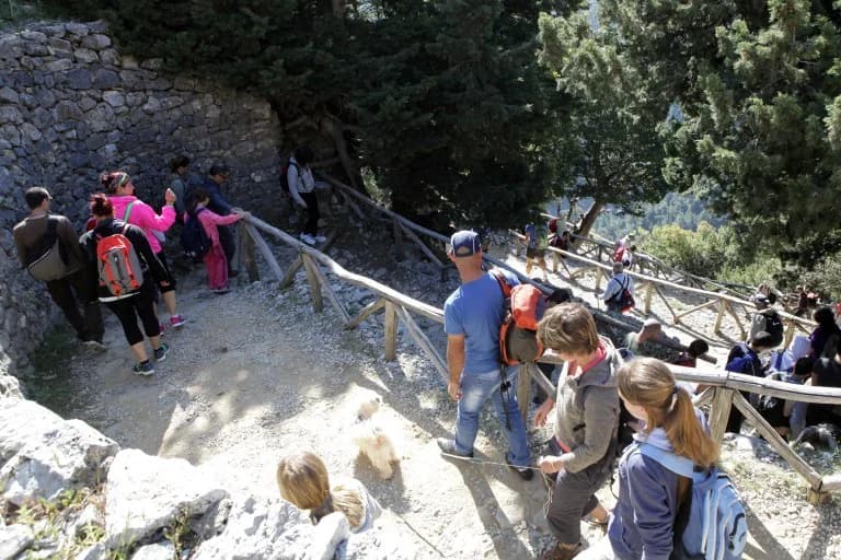Φαράγγι Σαμαριάς: Κλειστό τη Δευτέρα λόγω κακοκαιρίας