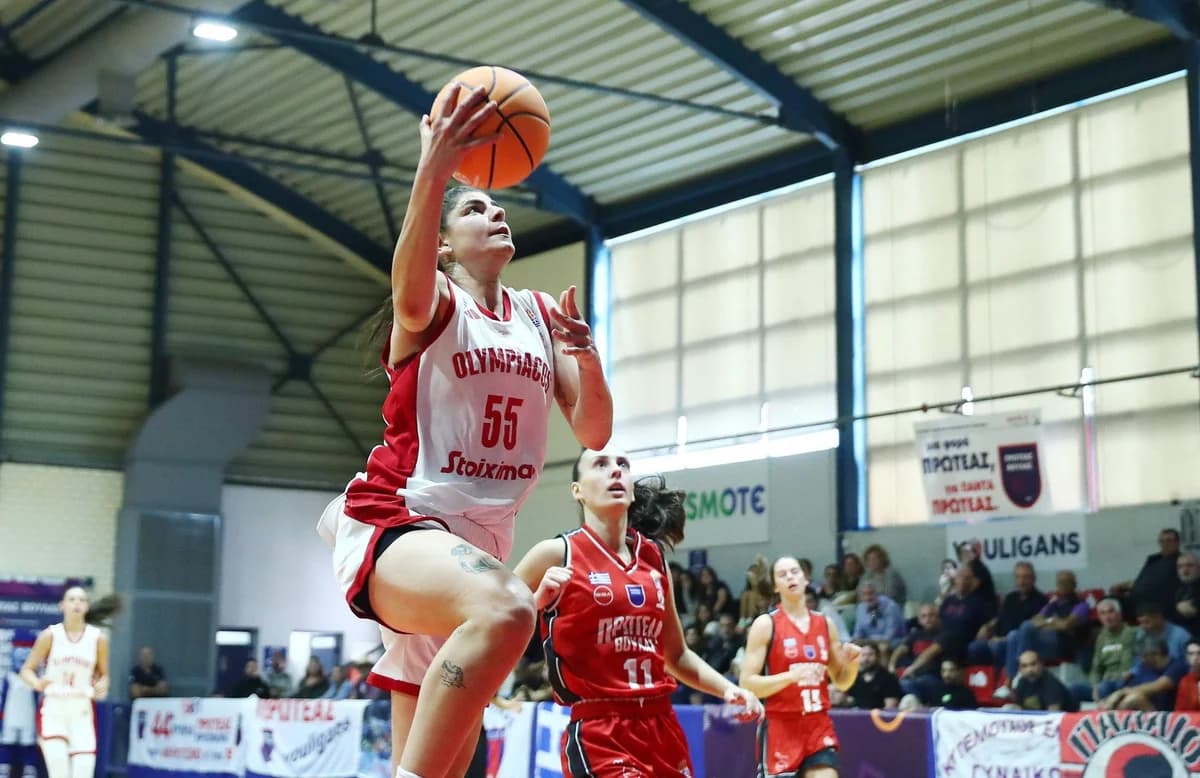 דניאל ראבר (אולימפיאקוס) הוכתרה ל-MVP של פתיחת ליגת העל לנשים